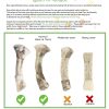 PETSLA Durable Nylon Dog Chew Toys for Aggressive Chewers Large Medium Small Breeds, Indestructible Tough Dog Toy for Dog Teething Puppies (Antler Shape, 7.16 inches) - Image 4