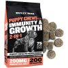 Bully Max 2-in-1 Puppy Soft Chews for Immunity & Growth - Puppy Dog Food Supplements and Vitamins for Health & Immune Support - Essential Dog Multivitamin for All Breeds, Small & Large Breed Puppies