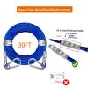 TOPKNOT Dog Tie Out Cable and Stake for Camping,360?Swivel Dog Run- No Tangle,with 30FT Heavy Duty Cable,Dog Runner for Yard Rust Proof Can Hold 2 Dogs- Up to 150LBS,Ideal for Outdoor Camping - Image 8