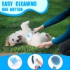MASTER QUEEN Dog Brush Dog Grooming Kit 5PCS - Dog Brushes for Grooming, Dog Brush for Shedding,Puppy Brush and Flea Comb for Dogs, Slicker Brush for Dogs Comb and Dog Hair Brush Set Blue - Image 7