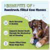 Pawstruck Peanut Butter Filled Cow Hooves for Dogs - Made in The USA Dog Dental Treats & Dog Chews Beef Hoof - 5 Count - Packaging May Vary - Image 9