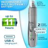 Dog Nail Grinder with LED Light, Rechargeable Dog Nail Grinder for Large Dogs, Medium & Small Dogs, Professional Pet Nail Grinder for Dogs Quiet Soft Puppy Grooming, Cat Nail Grinder, Dog Nail Trimmer - Image 7