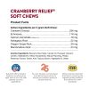 NaturVet ? Cranberry Relief Plus Echinacea ? Helps Support a Healthy Urinary Tract & Immune System ? 120 Soft Chews - Image 2
