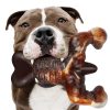 MOXIKIA Dog Chew Toys for Aggressive Chewers Indestructible Dog Toys,Bacon Flavored,Tough Dog Bone Toys for Medium/Large breed Dogs, Best Extreme Chew Toys to Keep Them Busy
