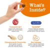 Zesty Paws Multivitamin Treats for Dogs - Glucosamine Chondroitin for Joint Support + Digestive Enzymes & Probiotics - Grain Free Vitamin for Skin & Coat + Immune Health - Peanut Butter Flavor - 90ct - Image 8
