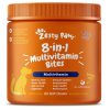 Zesty Paws Multivitamin Treats for Dogs - Glucosamine Chondroitin for Joint Support + Digestive Enzymes & Probiotics - Grain Free Vitamin for Skin & Coat + Immune Health - Peanut Butter Flavor - 90ct