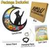 NETHOMEWOODS Pitbull Dog Memorial Suncatcher, Personalized Pitbull Memorial with Name Date, Rainbow Bridge Dog Sympathy Card, Dog Passing Away Gift, Loss of Dog Sympathy Gift, Bereavement Gift - Image 5