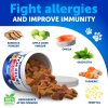 Artullano Dog Allergy Relief Chews - Itch Relief for Dogs - Fish Oil - Omega 3 - Itchy Skin Relief - Seasonal Allergies - Anti Itch Support & Hot Spots - Immune Health Supplement for Dogs - Image 4