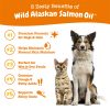 Wild Alaskan Salmon Oil Formula for Dogs & Cats - Omega 3 Skin & Coat Support - Liquid Food Supplement for Pets - Natural EPA + DHA Fatty Acids for Joint Function, Immune & Heart Health 32oz - Image 8