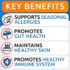 BARK&SPARK Advanced Dog Allergy Itch Relief Chews - Skin Probiotics w/Fish Oil Omega 3 - Itchy Skin Relief Pills - Anti Itching Licking - Skin Allergies Treatment Immune Supplement Colostrum-120 Bacon - Image 7
