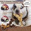 SIHRMIU 2 Pack Dog Chew Toys for Aggressive Chewers,Boredom and Stimulating Best Dog Toys for Medium/Large Breed,Tough Almost Indestructible Dog Bones for Teeth Cleaning and Training - Image 6