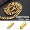 14MM Gold Dog Leash Stainless Steel Metal Chew Proof Dog Lead Chain for Dogs Pet Traction Rope - AliExpress 15 - Image 4