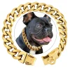 19MM Chew Proof Gold Dog Chain Collar Stainless Steel Collars with Solid Buckle Pet Chains for Large Dogs - AliExpress 15