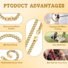 19MM Chew Proof Gold Dog Chain Collar Stainless Steel Collars with Solid Buckle Pet Chains for Large Dogs - AliExpress 15 - Image 4