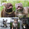 19mm Stainless Steel Gold Dog Chain Choker Necklace Thick Cuban Link for Pitbull Dog Collar Pet Collars Chihuahua Correa Perro - AliExpress 15