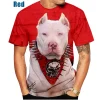 Pitbull Men's 3d T-shirt | T-shirts Dogs Pitbull | 3d Dogs T-shirt | 3d Man T-shirts - 2023