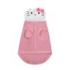 Hello Kitty and Friends Hello Kitty Dog Hoodie - Velvet Plush Hooded Pet Shirt with Character Design (Medium) - Image 7