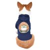 STAR WARS for Pets The MANDALORIAN Hoodie for Dogs, ?The CHILD? Design with Leash Attachment Hole, Extra Small | STAR WARS Apparel for Dogs | Cozy Hooded GROGU Sweatshirt for Dogs Navy