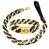 32Mm Gold Silver and Rose Three-color Traction Stainless Steel Chain Traction Rope Medium and Large Dog Pet Training Accessories - AliExpress 15 - Image 3