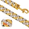 32Mm Gold Silver and Rose Three-color Traction Stainless Steel Chain Traction Rope Medium and Large Dog Pet Training Accessories - AliExpress 15 - Image 5