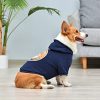 STAR WARS for Pets The MANDALORIAN Hoodie for Dogs, ?The CHILD? Design with Leash Attachment Hole, Extra Small | STAR WARS Apparel for Dogs | Cozy Hooded GROGU Sweatshirt for Dogs Navy - Image 2