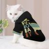 Goat Love Vintage Style Funny Dog and Cat Clothes Hoodie Sweatshirt Soft Breathable Pet Coat Shirts M - Image 2