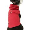 Gooby Fleece Vest Hoodie Dog Sweater - Red, Medium - Warm Pullover Dog Hoodie with O-Ring Leash - Winter Hooded Small Dog Sweater - Dog Clothes for Small Dogs Boy or Girl, and Medium Dogs - Image 5