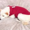 Gooby Fleece Vest Dog Sweater - Fuchsia, Large - Warm Pullover Fleece Dog Jacket with O-Ring Leash - Winter Small Dog Sweater Coat - Cold Weather Dog Clothes for Small Dogs Boy or Girl - Image 4