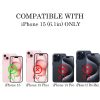 Ecute Dog Paw Case for iPhone 15 with Stand,Drop Protection Slim Phone Case Cover for iPhone 15 6.1in - Color Dog Paw - Image 7