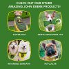 Pets First John Deere Dog Hoodie T-Shirt, Large. Warm Pet Clothing with Hood for Pets, Dogs, Cats, Puppies, Kittens. Soft, Comfortable, Stretchable, Durable Pet Hoody CAT Tee Shirt & Jacket,Green - Image 4