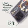 Rifle Paper Co. iPhone 14 Pro Max Case [6.7?] [Compatible with MagSafe] [12ft Drop Protection] Cute Phone Case with Faces of Dogs, Anti-Scratch, Shockproof Material, Slim, Anti-yellowing - Dog Days - Image 5