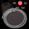 Silver Chain Cuban Necklace Men 4mm 18inch Stainless Steel Curb Chain Mens Gift - Image 6