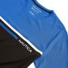 Nautica mens Nautica Men's Navtech Colorblock Tee T Shirt, Spinner Blue, Large US - Image 3