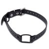 Educator Extra Small Dog Mini Double Bungee Dog Collar, Biothane, Waterproof, Odorproof, Metal Buckle and D Ring with Two Comfort Loops, Adjustable for Custom Fit, 3/4-Inch, Black - Image 6