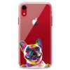 Cavka TPU Case Compatible with iPhone 15 14 13 12 11 Pro Max Plus Mini Xs Xr X 8+ 7 6 5 SE Cute French Bulldog Flexible Silicone Print Colored Dog Design Slim fit Cute Funny Animals Clear Girls Paws - Image 7