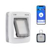 SmartDoor? Never Rust Connected Pet Door, Dog and Cat, Selective Entry and Exit, App Enabled Pet Door, Smart Device, Smartphone Controlled, Customize Schedule, Multiple Pets, Medium