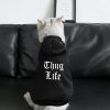Thug Life Dog Sweatshirt Warm Pet Hoodies Sweater For Cat Dog S - Image 4