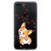 Cavka TPU Case Compatible with iPhone 15 14 13 12 11 Pro Max Plus Mini Xs Xr X 8+ 7 6 5 SE Design Corgi Kawaii Cute Funny Animals Teen Print Dog Puppy Wink Flexible Silicone Slim fit Clear Cute Paws - Image 3