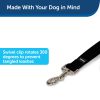 PetSafe Nylon Dog Leash ? Strong, Durable, Traditional Style Leash with Easy to Use Bolt Snap for Small, Medium and Large Dogs ? 1" x 6', Black - Image 6