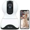 VIMTAG Pet Camera, 2.5K HD Pet Cam, 360? Pan/Tilt View Angel with Two Way Audio, Dog Camera with Phone APP, Motion Tracking Alarm,Night Vision,24/7 Recording with Cloud/Local SD, Smart Home Indoor Cam