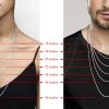 Miabella Solid 925 Sterling Silver Italian 2mm, 3mm Diamond-Cut Braided Rope Chain Necklace for Men Women, Made in Italy (2mm, Length 20 Inches) - Image 2