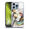 Head Case Designs Officially Licensed Michel Keck Pit Bull Dogs 3 Soft Gel Case Compatible with Apple iPhone 13 Pro