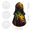 Rasta Lion Pet Clothes Fashion Pet Sweater Dog Shirt for Small Medium Dogs Puppy Pullover Hoodie M - Image 5