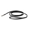 PetSafe Nylon Dog Leash ? Strong, Durable, Traditional Style Leash with Easy to Use Bolt Snap for Small, Medium and Large Dogs ? 3/8" x 6', Black