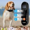 Dog Shock Collar with Remote Control: 2000Ft Rechargeable Dog Training Collar with 3 Training Modes, Waterproof Electric Shock Collar for 5-120lbs Small Medium Large Dogs Piano-Black - Image 8