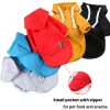 PETCARE Dog Hoodie Yellow Winter Warm Dog Sweater Soft Fleece Hooded Sweatshirts with Pocket Puppy Sweaters Small Dog Clothes Chihuahua Yorkies French Bulldog Outfits Dog Cold Weather Clothes Coats - Image 3