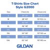 Gildan Adult Ultra Cotton T-Shirt, Style G2000, Multipack, Royal (2-Pack), Large - Image 3