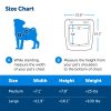 SmartDoor? Never Rust Connected Pet Door, Dog and Cat, Selective Entry and Exit, App Enabled Pet Door, Smart Device, Smartphone Controlled, Customize Schedule, Multiple Pets, Medium - Image 4