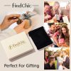 FindChic Black Chain Necklace for Men Thick Cuban Link Men's Curb Chain Necklace Rapper Hippie Chains 7MM 20'' - Image 2
