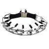 AiliStar New Prong Dog Collar Metal Prong Dog Training Dog Collar with Metal Quick Release Pet Collar for Dogs Small Size